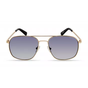 KENNETH COLE Herren KC2970-5631W Rechteckige Sonnenbrille Schwarz/Grau 56/17/145 mm