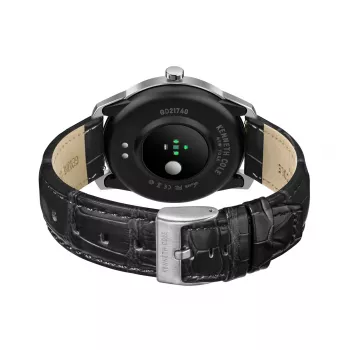 KENNETH COLE Herren Automatik Skelettuhr KCWGD2174061 - 45mm Edelstahlgehäuse, braunes Lederband