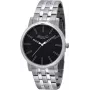 KENNETH COLE Herren IKC9231 Analog-Quarzuhr 43mm schwarzes Zifferblatt Lederarmband