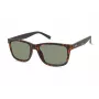 KENNETH COLE Herren KC1376-5552N Rechteck-Sonnenbrille - Schwarzer Rahmen Graue Gläser 55/18/145 mm UV400