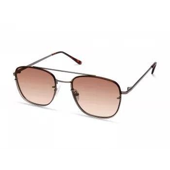 Kenneth Cole Herren KC1399-5608F Rechteck-Sonnenbrille - Schwarz/Grau 56mm