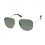 Kenneth Cole Herren-Sonnenbrille KC2970-5632N Rechteckig - Havana/Schildpatt-Acetatrahmen, braune Polycarbonatgläser, UV400-Schutz