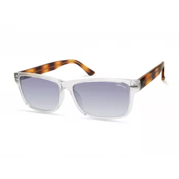 Kenneth Cole Herren-Sonnenbrille KC2985-5826W - Schwarzer Rahmen, Graue Gläser, 58 mm