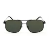 Kenneth Cole Herren-Sonnenbrille KC2969-5902N - Schwarzer Rahmen, graue Gläser, UV400-Schutz