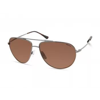 Kenneth Cole Herren-Sonnenbrille KC2971-6008E - Schwarzer Rahmen, rauchgraue Gläser, 60 mm
