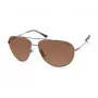Kenneth Cole Herren-Sonnenbrille KC2971-6008E - Schwarzer Rahmen, rauchgraue Gläser, 60 mm