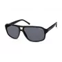 Kenneth Cole Herren-Sonnenbrille KC2986-5805A - Schwarzer Rahmen, graue Gläser, 58 mm