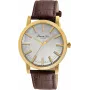 KENNETH COLE Herrenuhr IKC8043 43,5mm Edelstahl Quarz Analog Schwarz Zifferblatt Silberfarbenes Armband