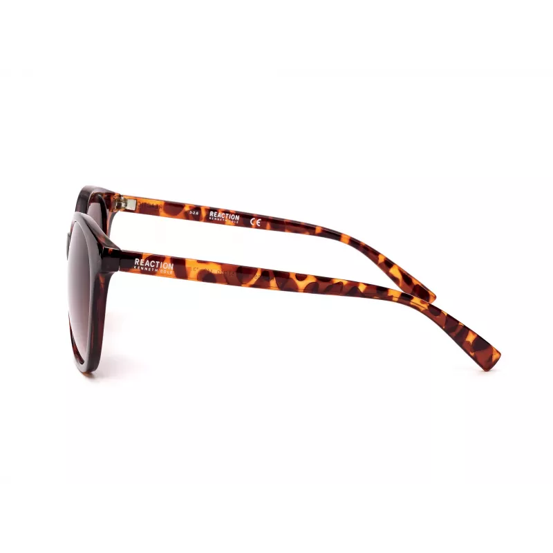Kenneth Cole Damen-Sonnenbrille KC1305-5352F - Braun Havana Acetatrahmen mit braunen Gradientengläsern - 53/20/140 mm