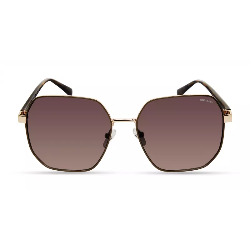 Kenneth Cole Damen-Sonnenbrille KC3000-6032F Havana/Brown Gradient 60mm
