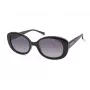Kenneth Cole Damen-Sonnenbrille KC2963-5301B - Schwarzer Rahmen, Graue Gläser, 53 mm