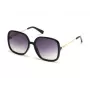 Kenneth Cole Damen-Sonnenbrille KC2981-5601B - Schwarzer Rahmen, graue Gläser, 56 mm