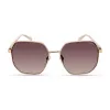 KENNETH COLE Damen-Sonnenbrille KC3000-6028T Rechteckig Braun Schildpatt 60mm