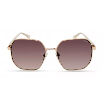 KENNETH COLE Damen-Sonnenbrille KC3000-6028T Rechteckig Braun Schildpatt 60mm