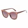 KENNETH COLE Damen-Sonnenbrille RN00016-5348F Brown Havana Square