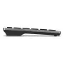 Kensington KB435 EQ Wiederaufladbare Multi-Device Kompakttastatur - AZERTY - Schwarz/Space Gray