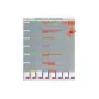 Kensington Nobo T-Card Planungswochenplaner, 8 Spalten, 54 Steckplätze, Metalltafel, Grau, Wandmontage, Inklusive 100 T-Karten und 10 Titelstreifen 2910800