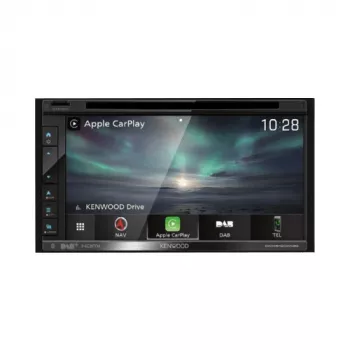 Kenwood DNX5190DABS 6.8 inch 2-DIN Multimedia-Receiver mit Garmin-Navigation, DAB+, Apple CarPlay & Android Auto
