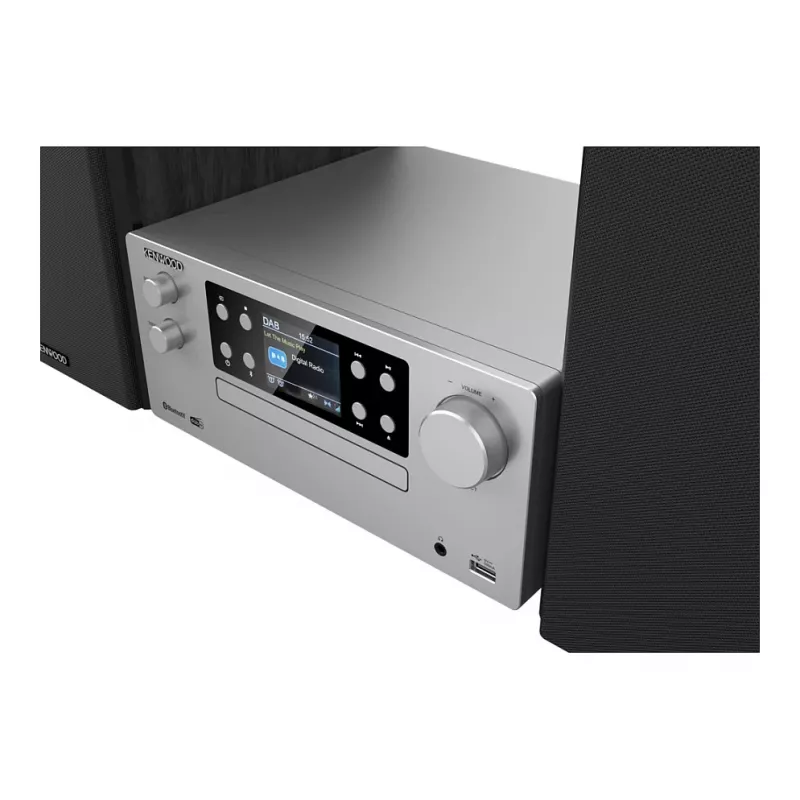 Kenwood M-925DAB-S Home Audio Micro System 50 W Silber/Schwarz