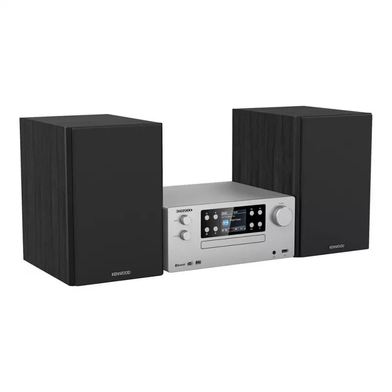 Kenwood M-925DAB-S Home Audio Micro System 50 W Silber/Schwarz