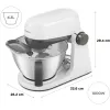 KENWOOD Multi-Tasker KHC30.000WH Küchenmaschine (Grau/Weiß, 1000 W, 4,3 L Schüssel)