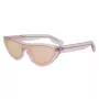 KENZO KZ40007I-72Z Damen Cat-Eye-Sonnenbrille Shiny Roségold Braun Verlauf