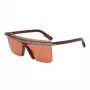 KENZO Unisex Sonnenbrille KZ40003I-48F Havana Brown Gradient Square Acetate