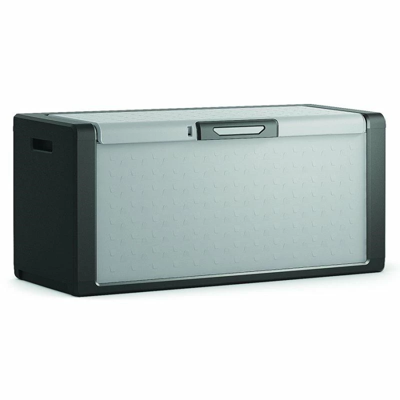 KETER Gartenaufbewahrungsbox Titan wasserdicht 55x118x49cm Anthrazit 320L