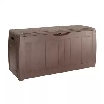 Keter Hollywood 270 L Outdoor-Aufbewahrungsbox Rechteckig Braun