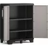 KETER LOW CABINET PRO 68x39x90cm Schwarz/Grau