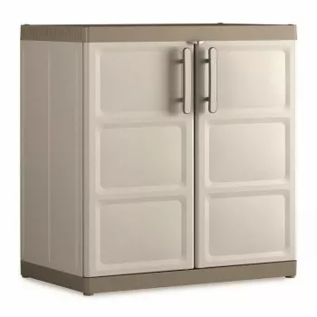 KETER Low Excellence Cabinet XL IT - Grau/Schwarz