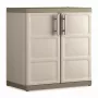 KETER Low Excellence Cabinet XL IT - Grau/Schwarz
