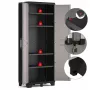 KETER WARDROBE PRO 68x39x173cm Grau/Schwarz