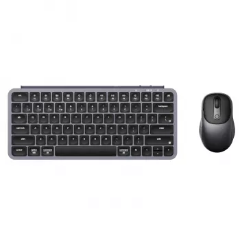 Keychron B1 Pro 75% Layout kabelloses Tastatur- und Maus-Set - Space Grey