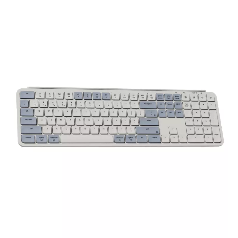 Keychron B6 Pro Ultra-Slim 100% Drahtlose Tastatur - Retro Blau