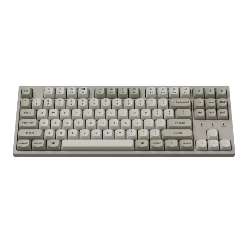 Keychron C1 Pro 8K 80% Super Red Hot-swappable RGB Kabelgebundene Mechanische Tastatur