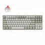 Keychron C1 Pro 8K 80% Super Red Hot-swappable RGB Kabelgebundene Mechanische Tastatur