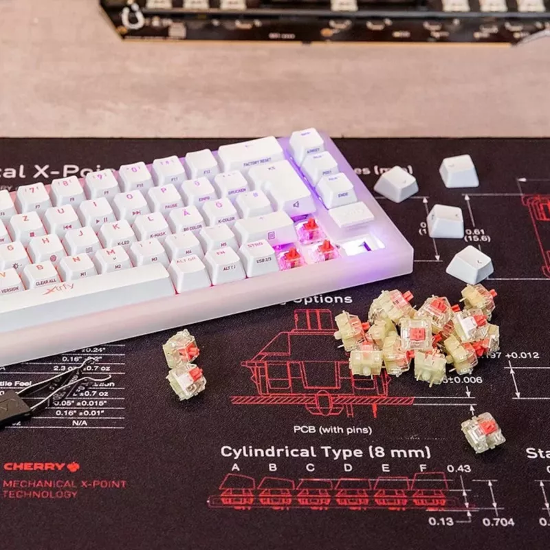 Keychron CHERRY MX2A Silent Red Switch Set (35er Pack)