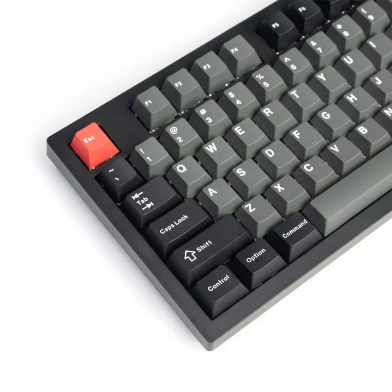 Keychron Cherry Profile Dolch Red PBT Full Keycap Set - 137 Tasten, Dye-Sub, MX-kompatibel