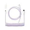 Keychron Coiled Aviator Cable - Helllila/Gerade