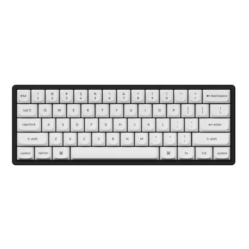 Keychron Double Shot PBT OSA Full Keycap Set - Schwarz/Weiß