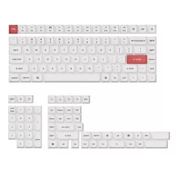 Keychron Double Shot PBT OSA Full Keycap Set - Schwarz/Weiß