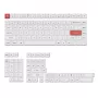 Keychron Double Shot PBT OSA Full Keycap Set - Schwarz/Weiß