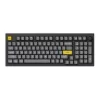 Keychron Double Shot PBT OSA Tastenkappen-Set – Dunkelgrau (140 Tasten, MX-Stil)