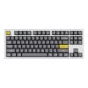 Keychron Double Shot PBT OSA Tastenkappen-Set – Dunkelgrau (140 Tasten, MX-Stil)