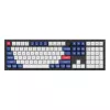 Keychron Double-Shot PBT OSA Tastenkappen-Set - Blau und Weiß | 137 Tasten | MX-Stil | ANSI US