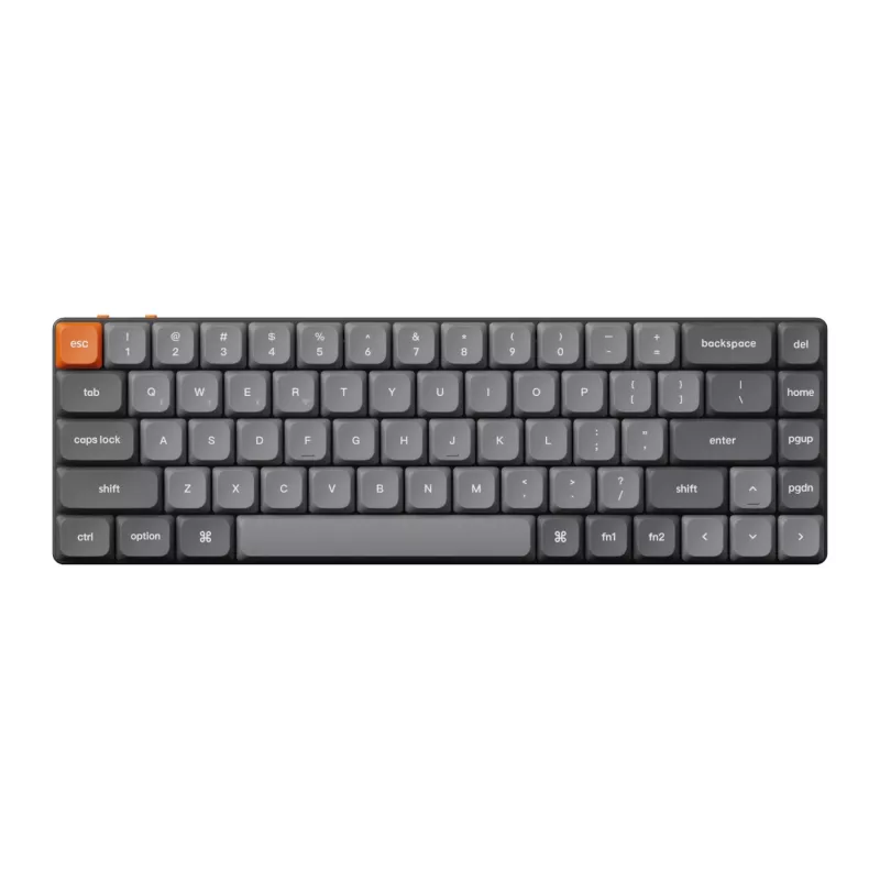 Keychron K7 Max QMK/VIA 65% Kabellose mechanische Tastatur | Rote Schalter