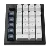 Keychron Q0 Max QMK Gateron Jupiter Banana RGB Kabelloses Custom-Nummernfeld Shell Weiß