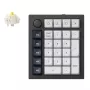 Keychron Q0 Max QMK Gateron Jupiter Banana RGB Kabelloses Custom-Nummernfeld Shell Weiß