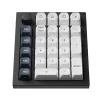 Keychron Q0 Max QMK Gateron Jupiter Red RGB Kabelloses Custom-Nummernfeld Carbon Schwarz